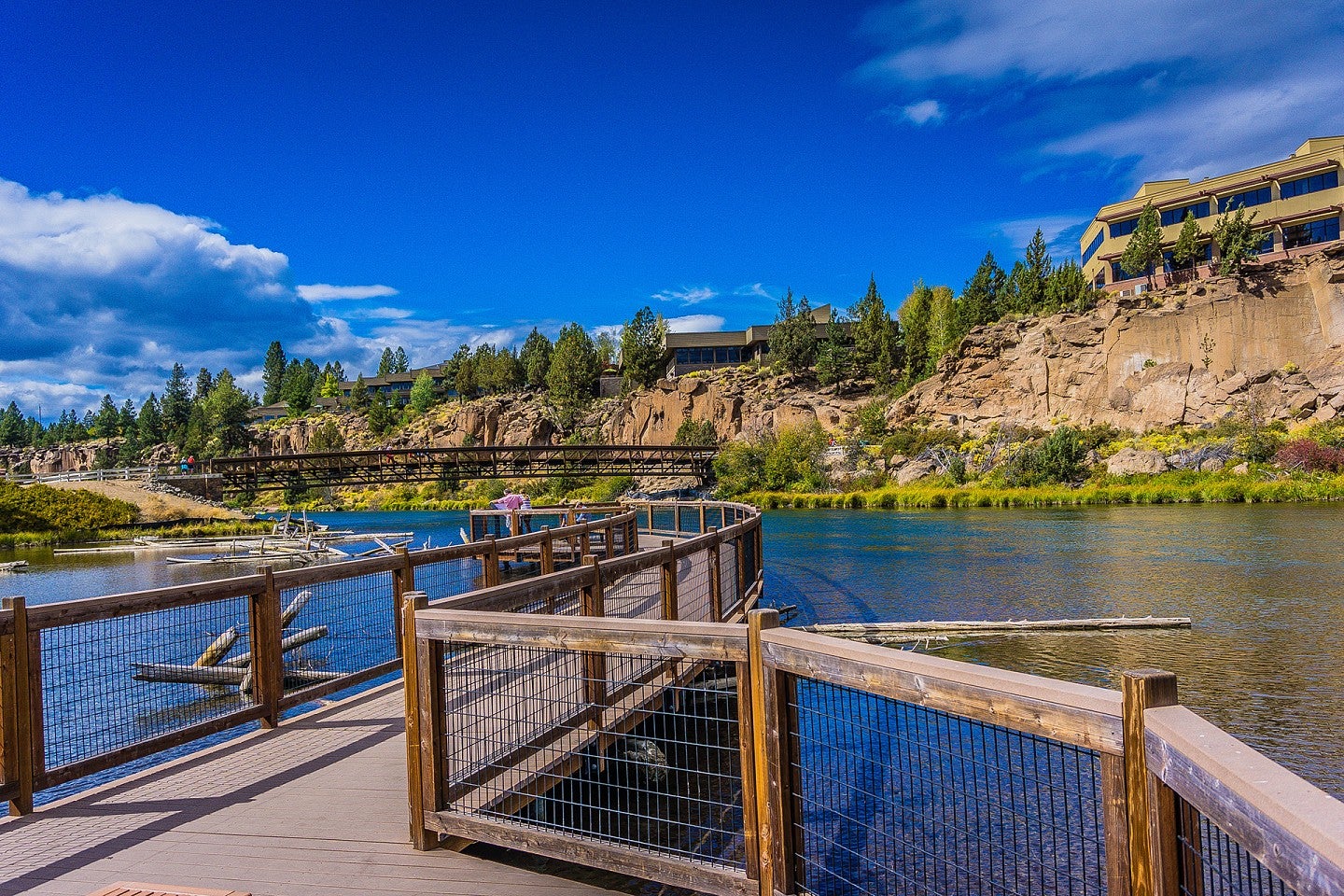 Deschutes River Overlook in Bend Oregon